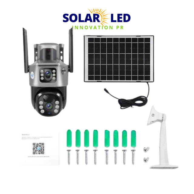 Solar camera PTZ