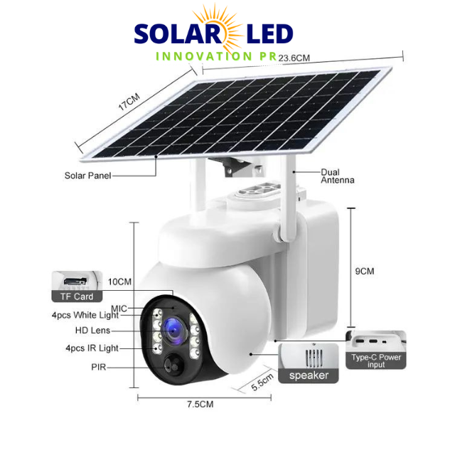 Solar Camera V380 Pro PTZ