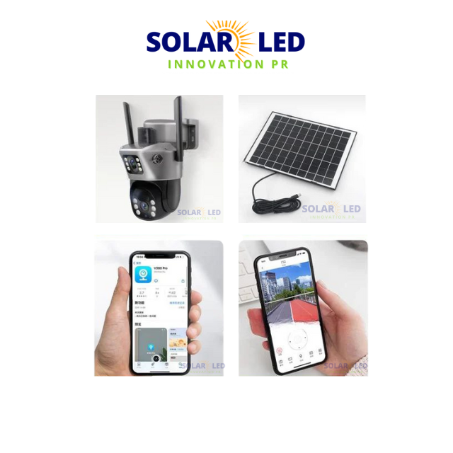 Solar camera PTZ