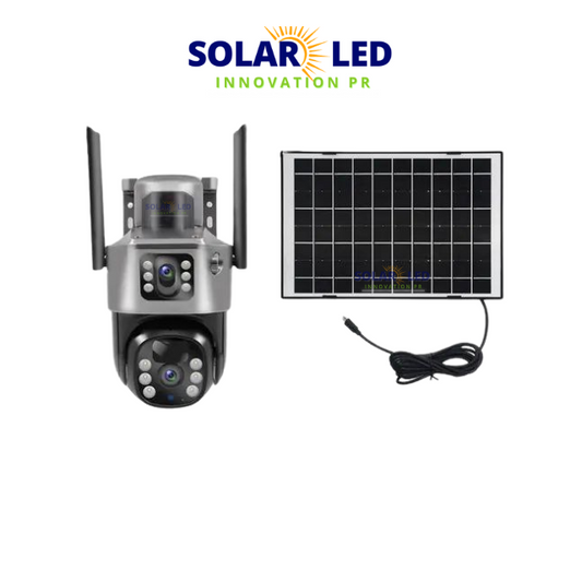 Solar camera PTZ